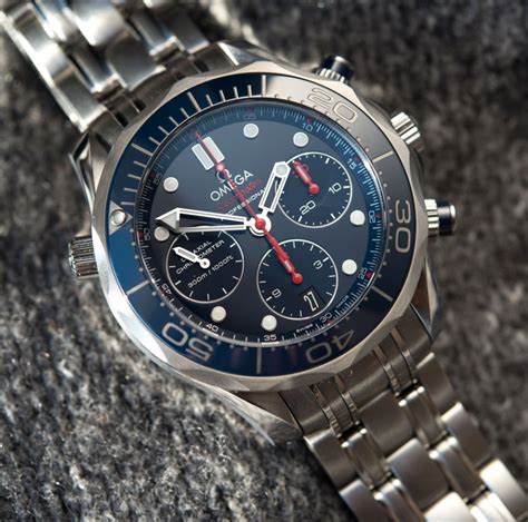 omega men's seamaster diver 300m co-axial gmt chronograph|omega seamaster 300 chronograph review.